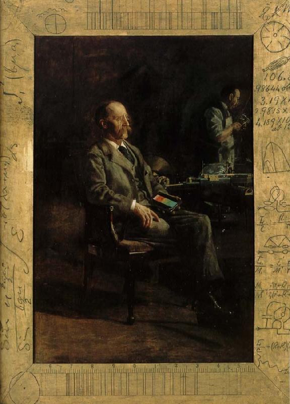 Thomas Eakins The Portrait of  Physicists Roland oil painting image